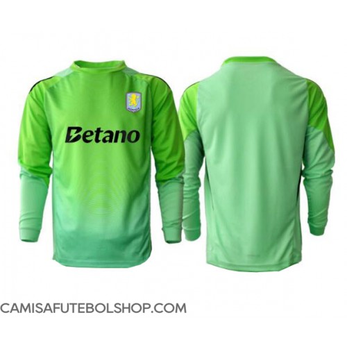 Camisa de time de futebol Aston Villa Goleiro Replicas 2º Equipamento 2025-26 Manga Comprida Camisa de time de futebol Aston Villa Goleiro Replicas 2º Equipamento 2025-26 Manga Comprida